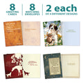 Load image into Gallery viewer, Four Legged Friends Pet Sympathy 8 Pack
