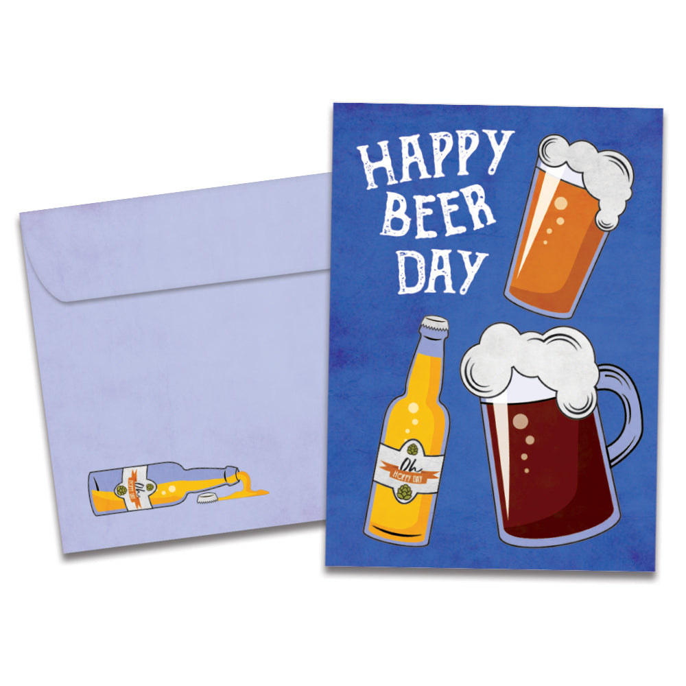 Beer Day Single Card