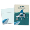 Load image into Gallery viewer, Cow Shark Fun Fact Card
