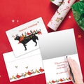 Load image into Gallery viewer, Bird Dog Christmas Single Card
