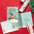 Load image into Gallery viewer, Merry Snowman Single Card
