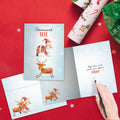 Load image into Gallery viewer, Downward Deer Single Card

