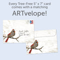Load image into Gallery viewer, Cardinals Flitting Single Card
