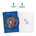 Load image into Gallery viewer, Winter Solstice Mandala Single Card
