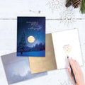 Load image into Gallery viewer, Peace In Winters Night Single Card
