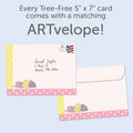 Load image into Gallery viewer, Pretty Hoppy Bunny Single Card
