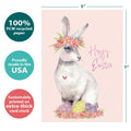 Load image into Gallery viewer, Pretty Hoppy Bunny Single Card
