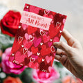Load image into Gallery viewer, Heart Pattern Single Card
