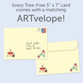 Load image into Gallery viewer, Floral Candles Single Card
