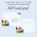 Load image into Gallery viewer, Cumpleanos Cupcakes Single Card
