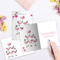 Load image into Gallery viewer, Champagne Piled High Single Card

