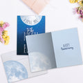 Load image into Gallery viewer, Moon And Back Anniversary  Single Card
