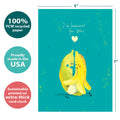 Load image into Gallery viewer, Bananas For You Single Card
