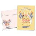 Load image into Gallery viewer, Lucky Flamingos Single Card
