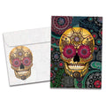 Load image into Gallery viewer, Sugar Skull Paisley Single Card
