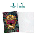 Load image into Gallery viewer, Sugar Skull Paisley Single Card
