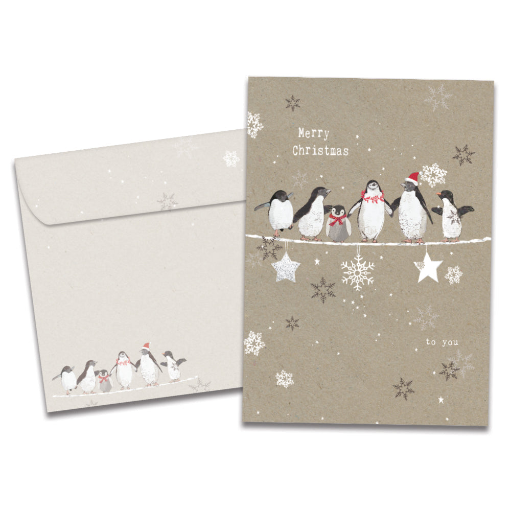 Balancing Penguins Single Card