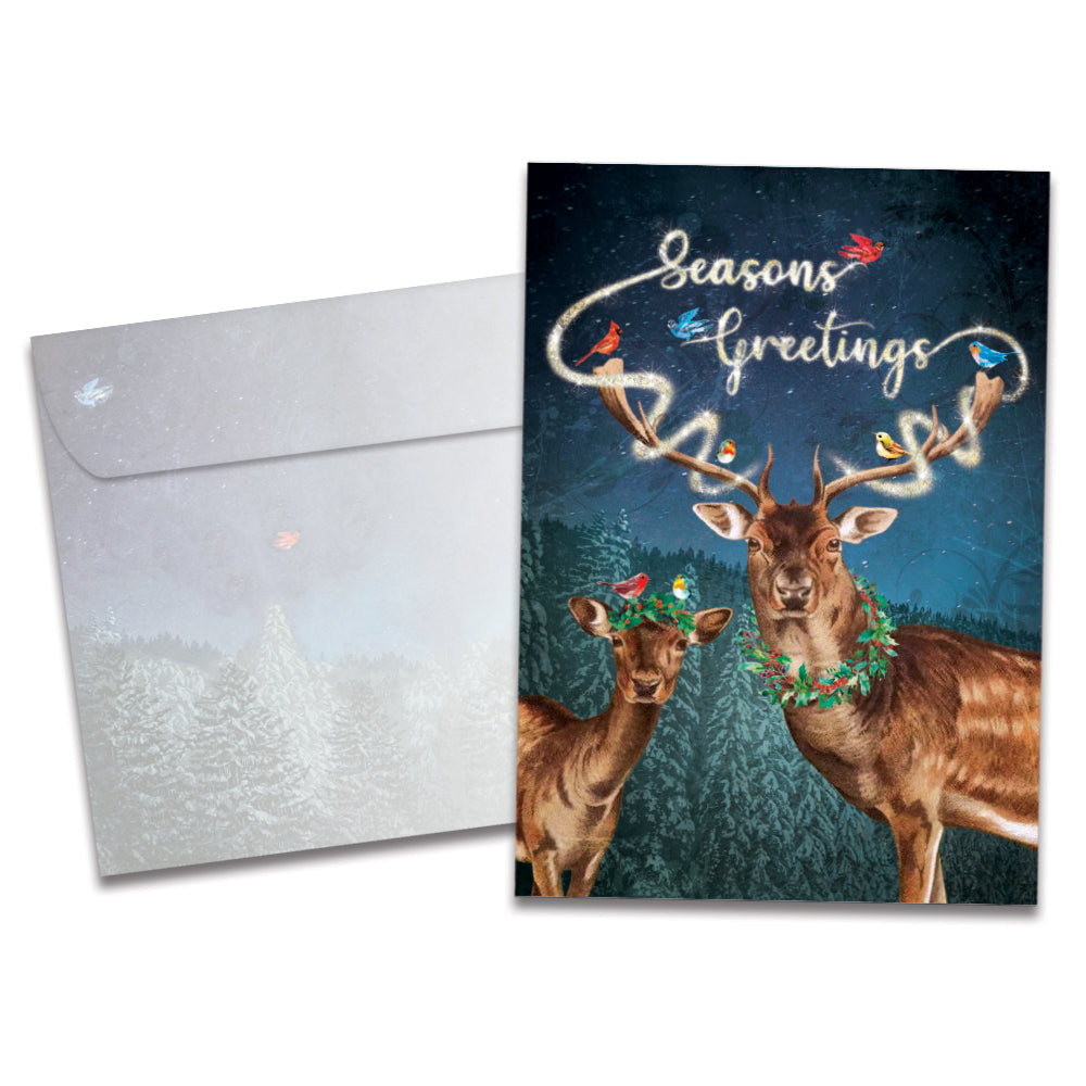 Magical Seasons Greetings Single Card