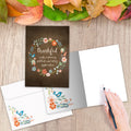Load image into Gallery viewer, Thankful Wreath Single Card
