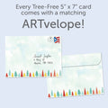 Load image into Gallery viewer, Love Peace Joy Single Card
