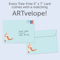 Load image into Gallery viewer, Warm Polar Bears Single Card
