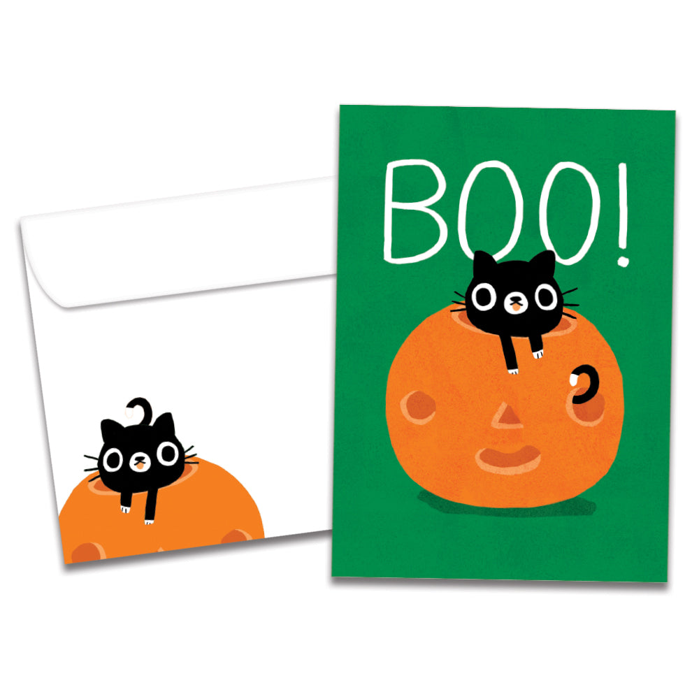 Boo Cat Single Card