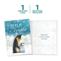 Load image into Gallery viewer, Peaceful Penguins Single Card
