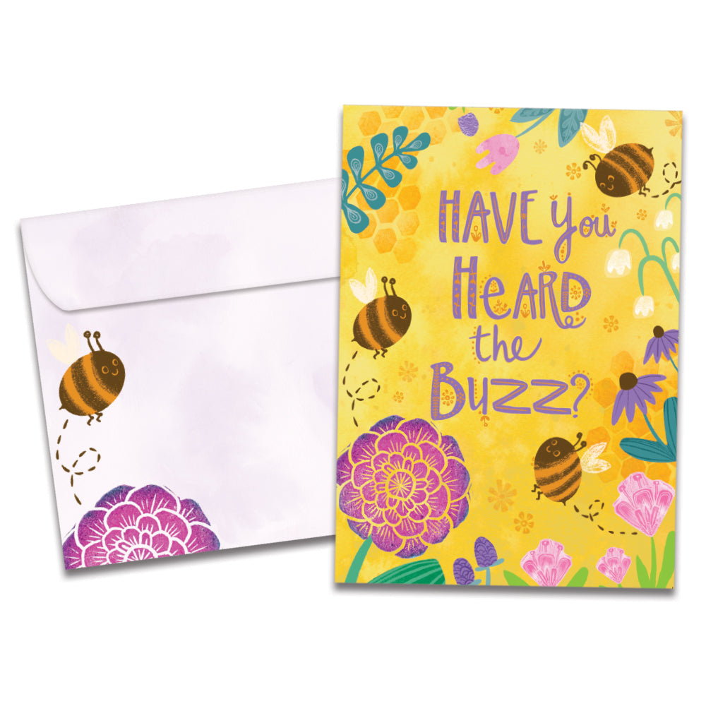 Honey Bee Day Single Card