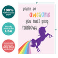 Load image into Gallery viewer, Awesome Rainbows Single Card

