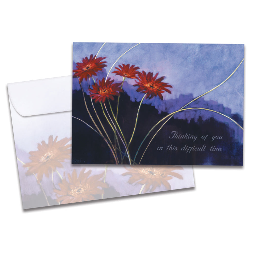 Sympathy in Lavender Single Card