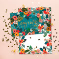 Load image into Gallery viewer, Congrats Flowers Vibrant Two Card Pack
