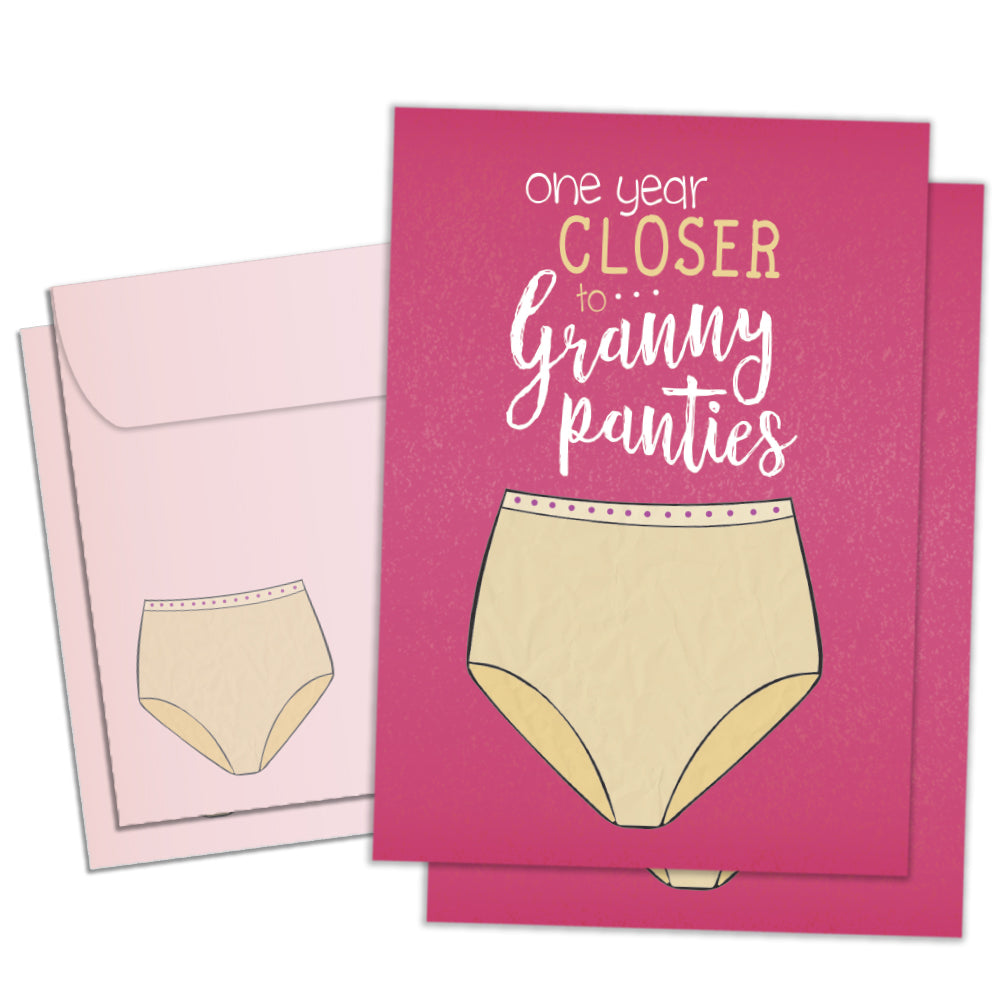 Granny Panties Birthday Pack 2 Pack