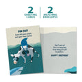Load image into Gallery viewer, Cow Shark Fun Fact 2 Pack
