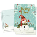 Load image into Gallery viewer, Merry Snowman 2 Card Pack
