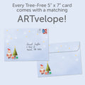 Load image into Gallery viewer, Christmas Tree Pose 2 Card Pack
