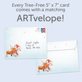 Load image into Gallery viewer, Downward Deer 2 Card Pack

