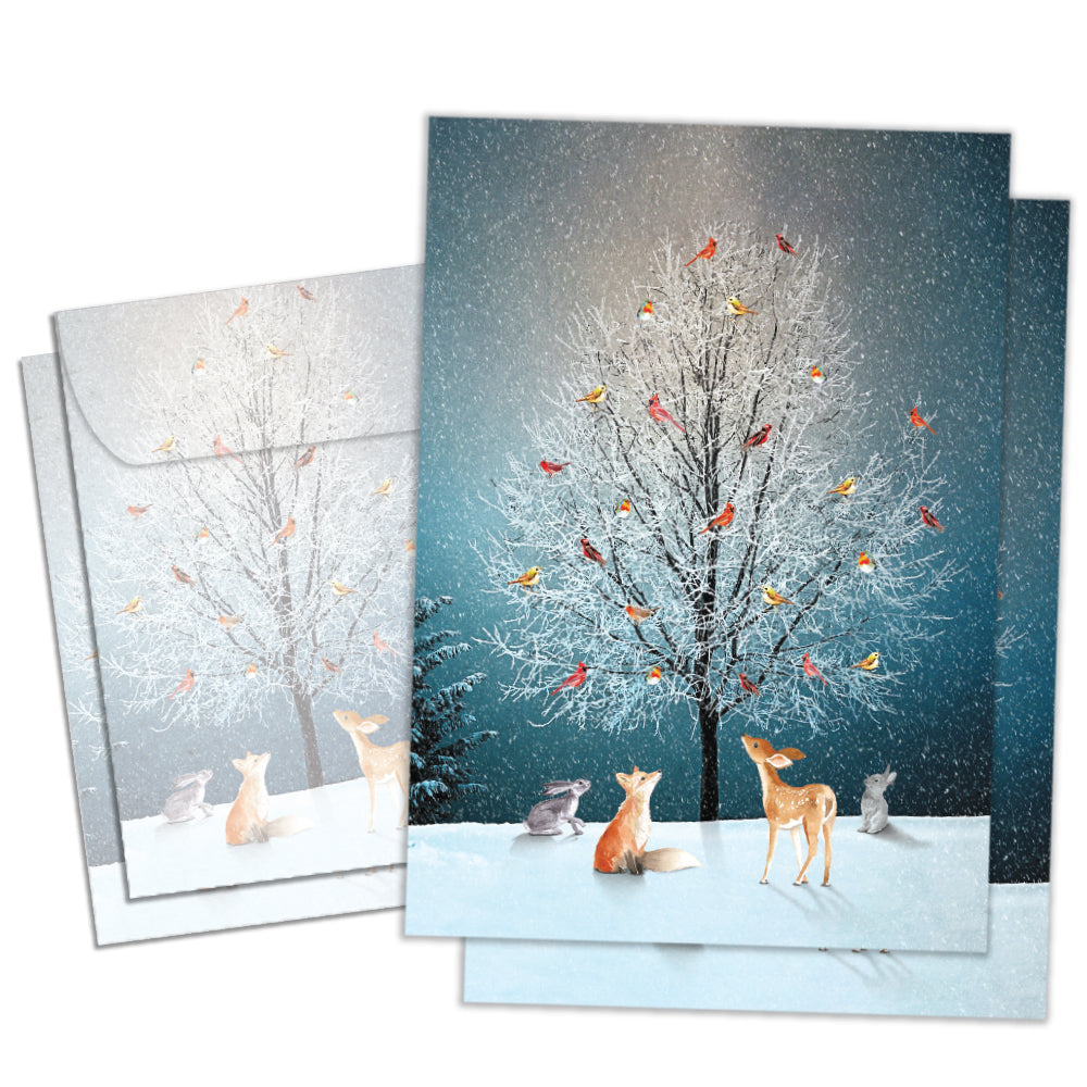 Bird Tree 2 Card Pack