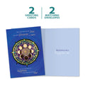 Load image into Gallery viewer, New Year Mandala Irish Blessing 2 Card Pack
