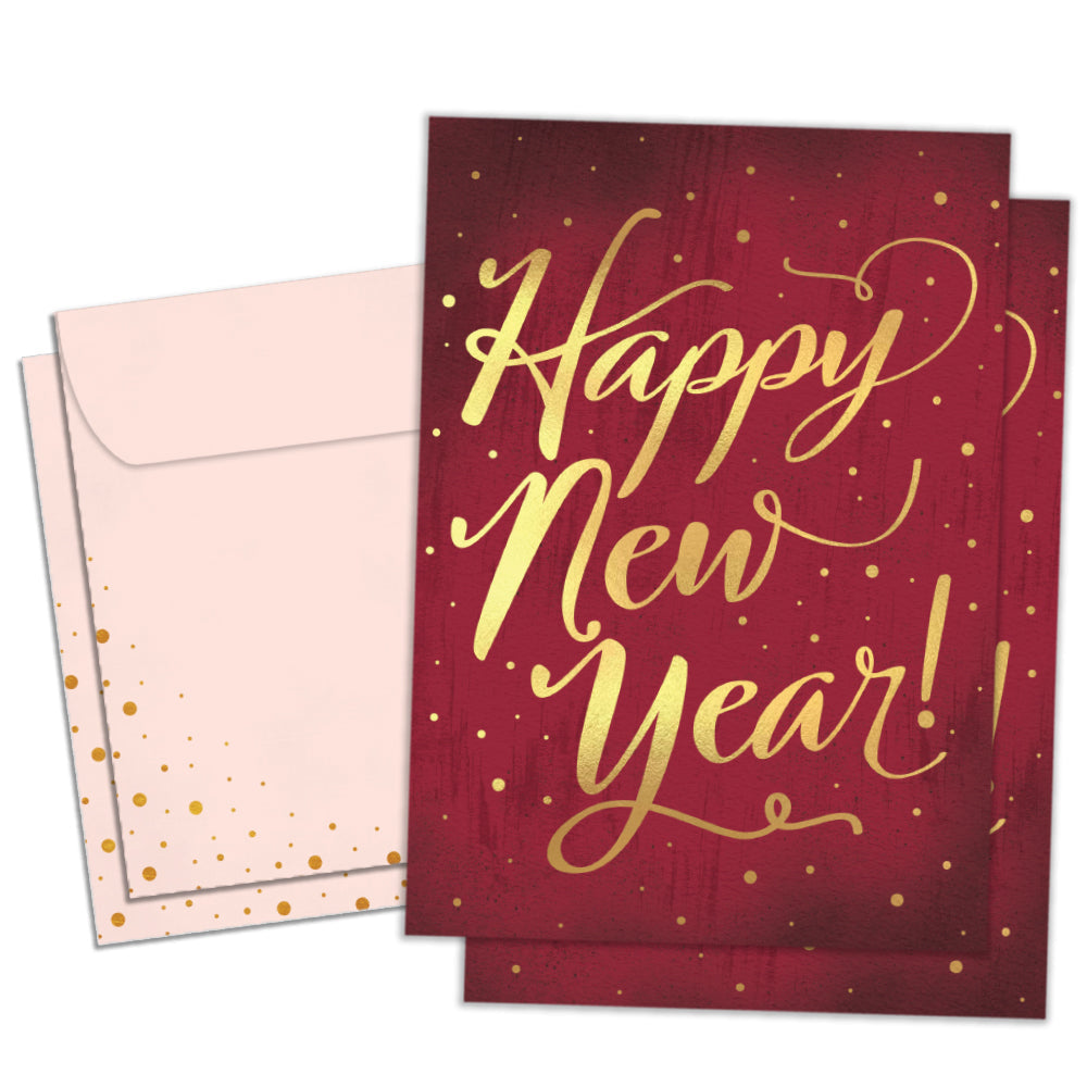 Golden New Year 2 Card Pack