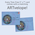Load image into Gallery viewer, Winter Solstice Mandala 2 Card Pack
