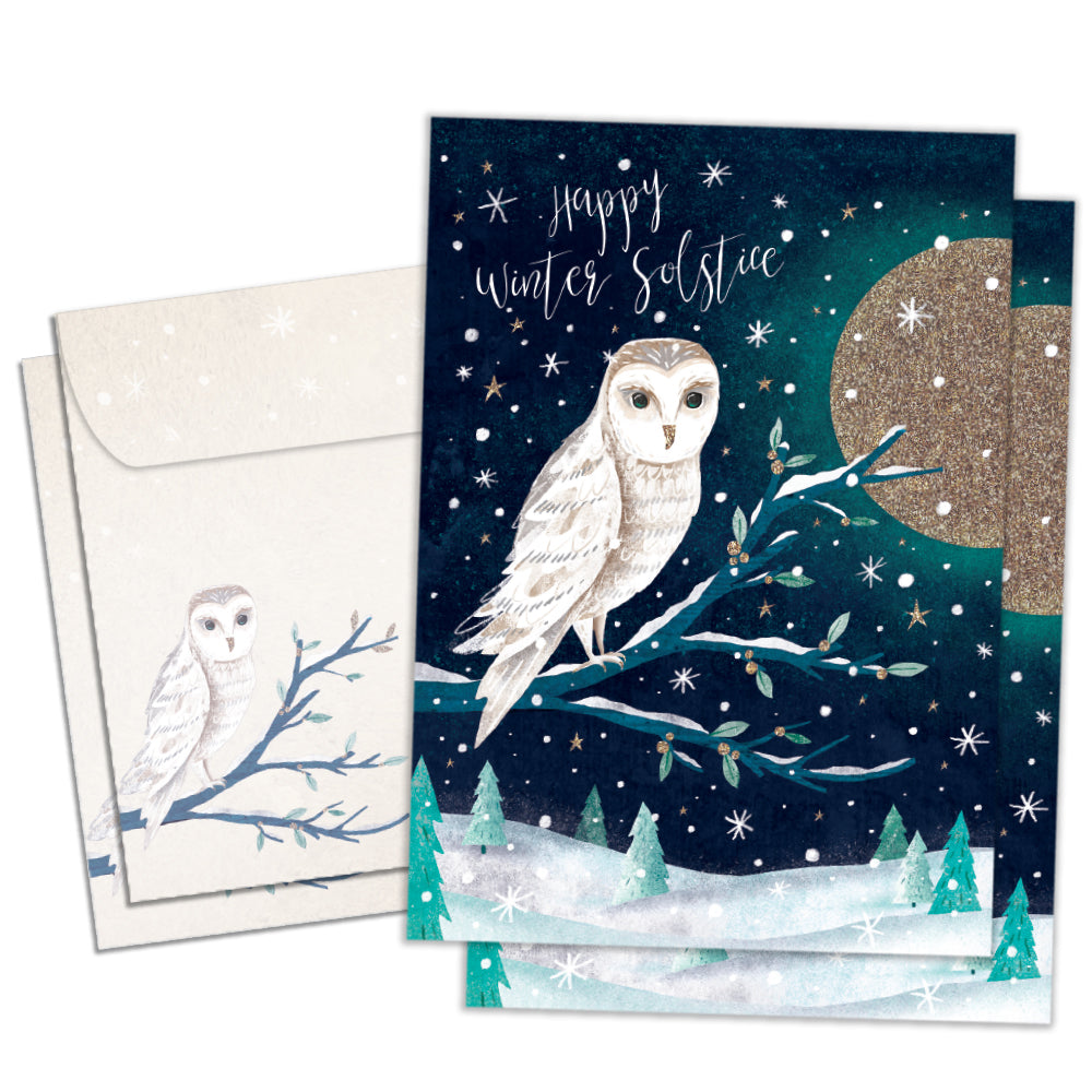 Solstice Owl 2 Card Pack
