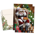 Load image into Gallery viewer, Cat Nap Santa 2 Pack
