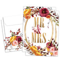 Load image into Gallery viewer, Gold Mr. And Mrs.   2 Pack
