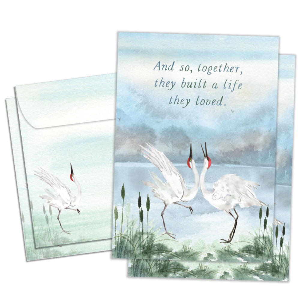 Dancing Cranes 2 Pack