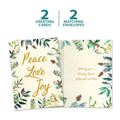 Load image into Gallery viewer, Peace Joy Watercolor 2 Pack
