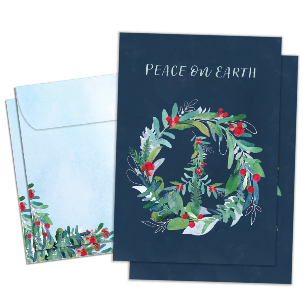 Peace on Earth Wreath 2 Pack