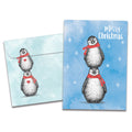 Load image into Gallery viewer, Boho Christmas Penguins Box Set
