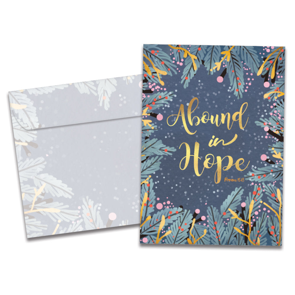Abound in Hope Holiday 12 Pack