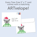 Load image into Gallery viewer, Boho Puppy Holiday Holiday 12 Pack
