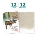 Load image into Gallery viewer, Snow Kissed Reindeer Holiday 12 Pack
